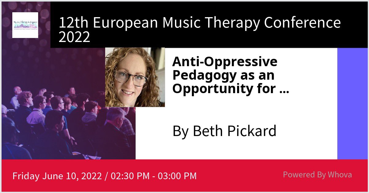 I’m looking forward to presenting an aspect of my PhD research at the 12th European Music Therapy conference in Edinburgh next week #EMTC2022. 

You can read an article about the same research, open access, in the British Journal of Music Therapy here: journals.sagepub.com/doi/full/10.11…