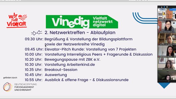 WirfuerVielfalt's tweet photo. Auch das 2.ViNeDig-Treffen war toll, dank Gästin von #InterreligiousPeers, 7 Projekt-pitches (u.a. @VPNderad #worldLAB https://t.co/Lsi4HwOFgq) und der Netzwerkrunde in breakouts. 

‼️ zu den nächsten 6 ViNeDig-Termine: https://t.co/GPzoI1Cl9F

#VielfaltNetzwerktDigital #DDT22 https://t.co/Y6NQt4z2jT