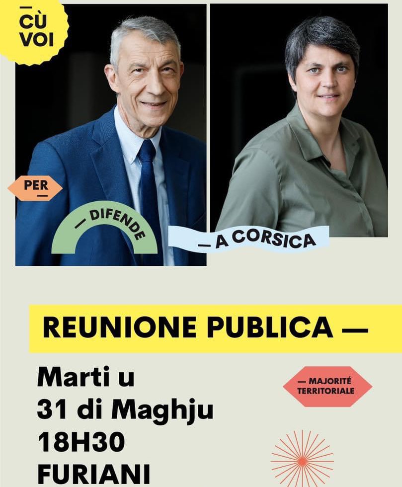 Sta sera 6 or’è mezu à Furiani. 
Venite numerosi !