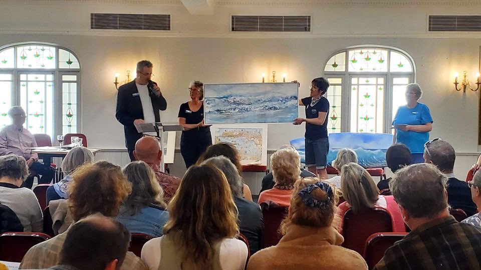 BudeSeaPool's tweet image. A. £10,000 B. £8,500. C.£17,500
The answer is C
£17,500 raised by The Art Extravaganza Team for FoBSP. THANKS to the pro artists and celebs who created. Thanks to everyone who viewed, bought, bid. @suereadart @FalconHotelBude @seventhwave #budeseapoolart