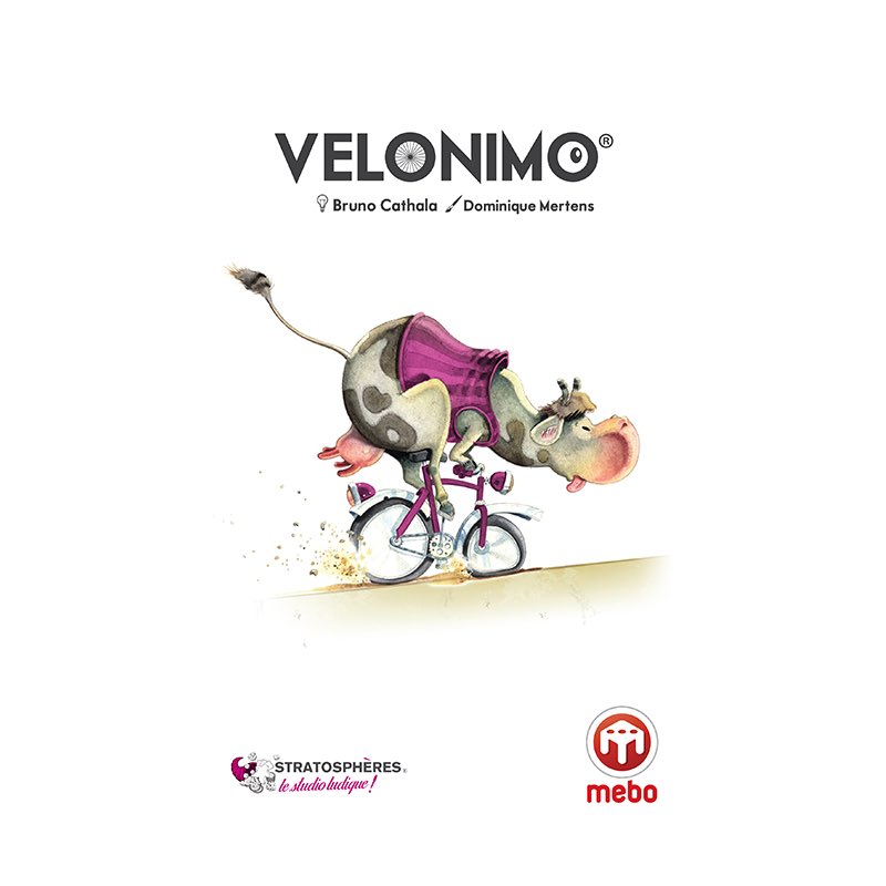 Dejadme que os deje mi recomendación de la semana: Velonimo
Os parecerá una tontería pero es un juego de bazas al rollo clásico culo/presi con una mini vueltita de tuerca que me hace disfrutarlo que flipas. De <a href="/MEBOgames/">MEBO Games</a> ! 🚴