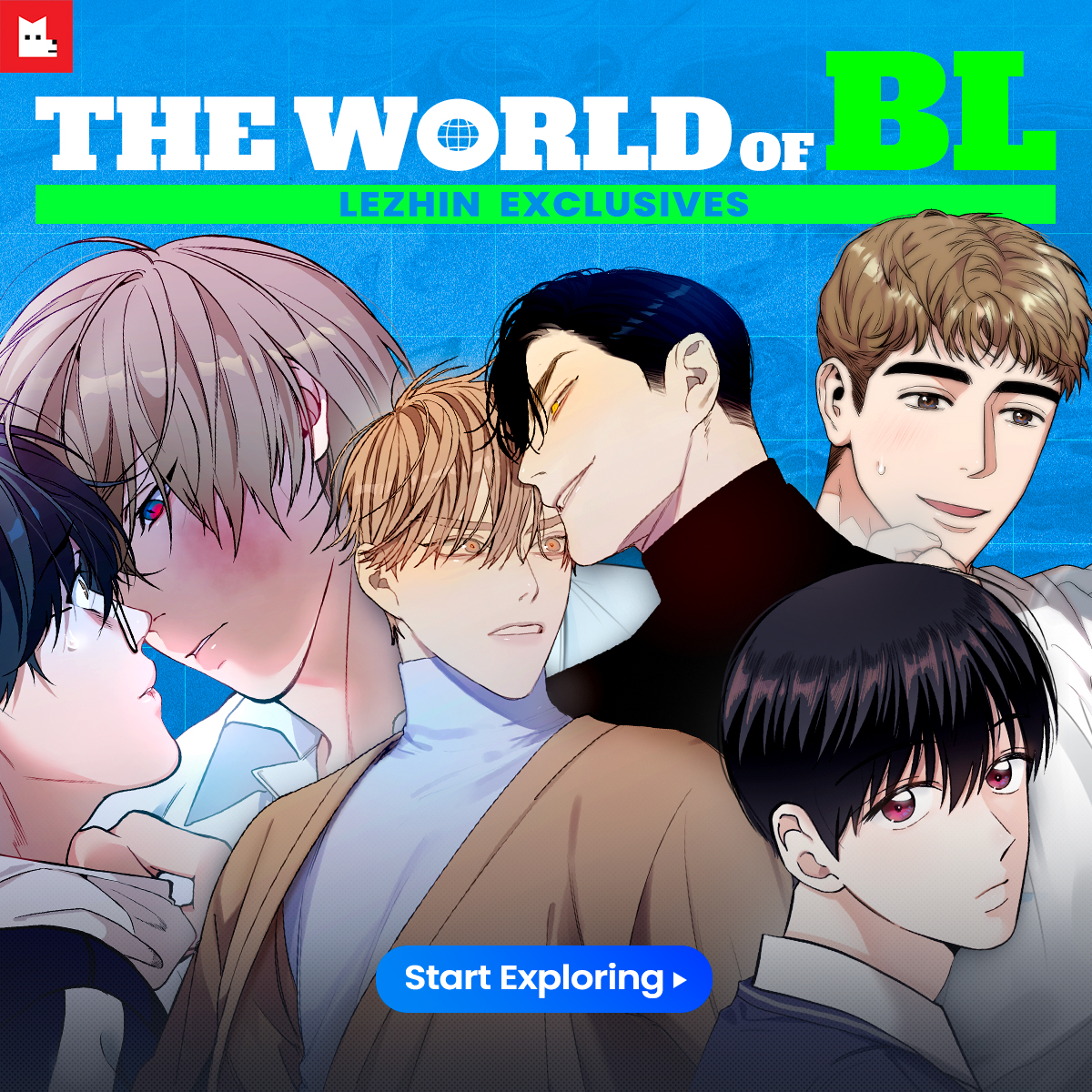 LezhinComics_US's tweet photo. What are your favorite BL comics?💙🌈
Binge on our Hand-Picked Titles ➡️ https://t.co/oqsCA89yMb
#Lezhinonly #BL #lezhinBL #LostintheCloud #kcomics https://t.co/DS6JG69Mmn