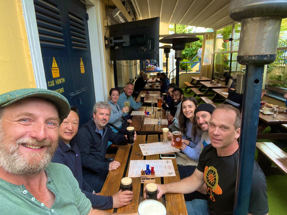 Hidden_Howth's tweet photo. Great Stories and amazing views on the Dublin Coastal Hike &amp; Pints,with Mark &amp; Missy #howth #dublin #Ireland #hiddenhowth #dublincoastaltrail #howthcliffs 
Check out our Website 
https://t.co/9OutD4CZ6A https://t.co/1EtmbMAAPo