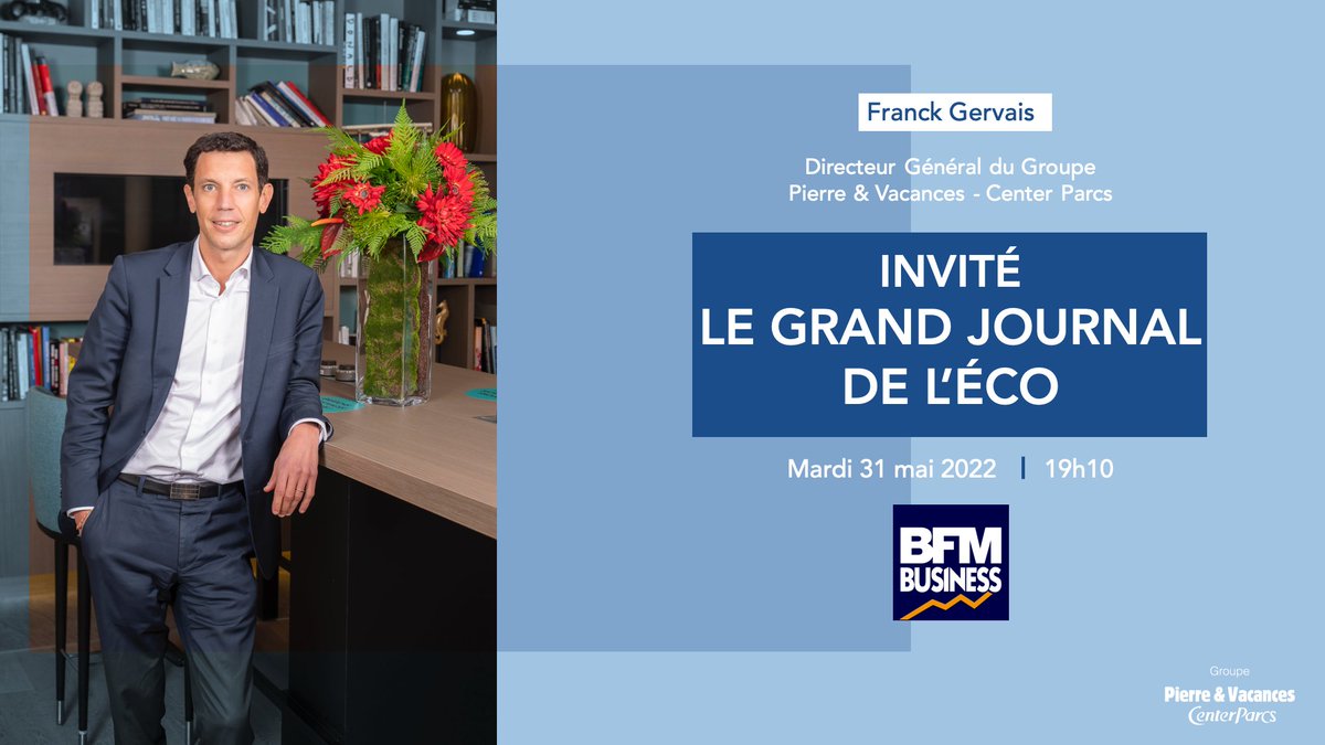 Notre Directeur Général <a href="/franckgervais/">Franck Gervais</a> sera au micro de <a href="/hchevrillon/">Hedwige Chevrillon</a> aujourd’hui sur <a href="/bfmbusiness/">BFM Business</a> dans Le Grand Journal de l'Éco à 19h10🎙
cc <a href="/BFMTV/">BFM</a>