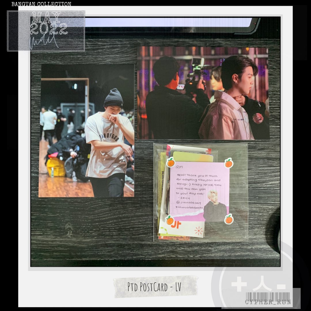 cypher_run's tweet photo. 📥 ptd lv exhibition postcard - namgi
namgi umuwi!
finally secured one!
thank you so much @jiminheecart
#chimcafeedbacks https://t.co/MCEZjE2Za6