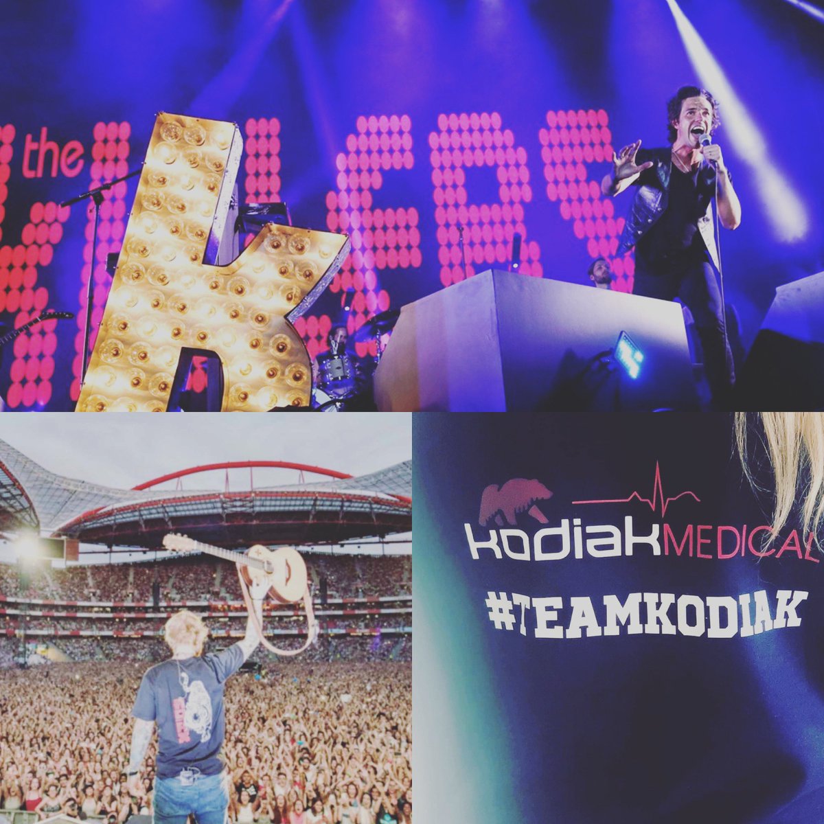 kodiakMedical's tweet photo. We certainly have some fun! 22 has seen us supporting some of the worlds biggest artists including #edsheeran &amp; #thekillers as we continue to support our friends across productions over the summer we’re starting to look ahead to 2023, looks like more good times!#livemusic #crew https://t.co/VOMhkMcszw
