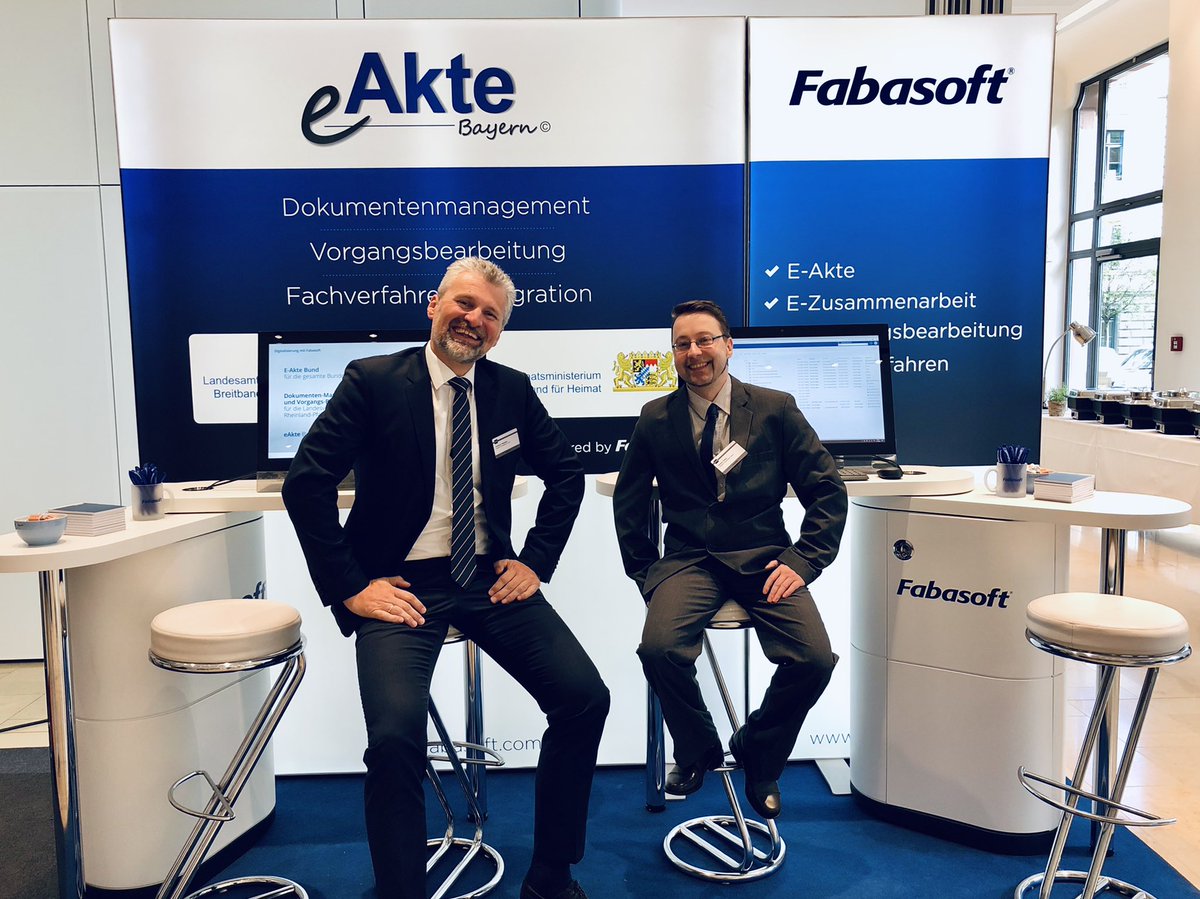 Besuchen Sie uns heute und morgen am Bayerischen Anwenderforum in München. Wir freuen uns auf spannende Gespräche am Stand Nr. G2. #bawf_22 <a href="/Fabasoft/">Fabasoft</a>