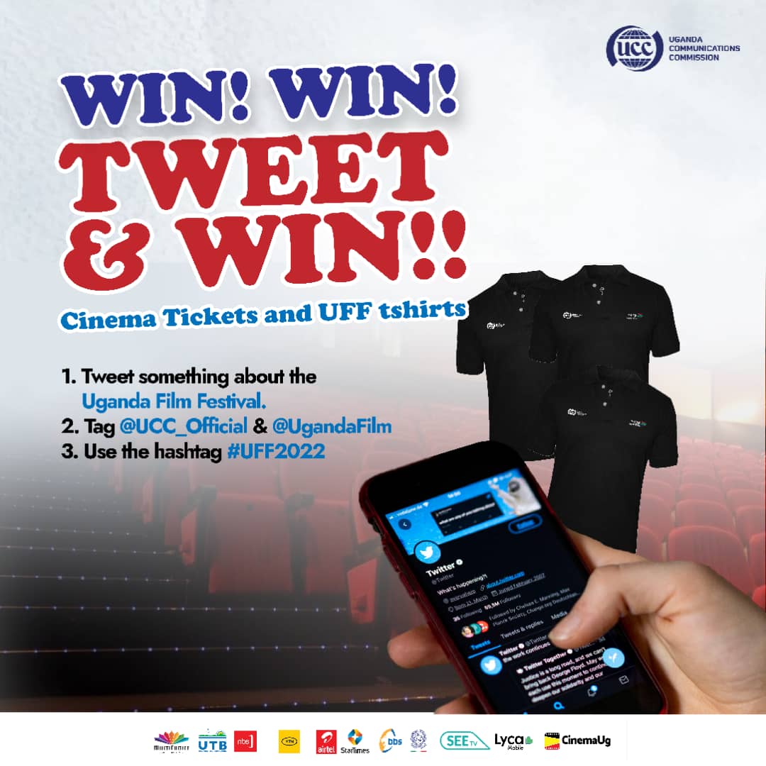 Uganda Film Festival on Twitter: "Tweet and Win Tickets to this week's
