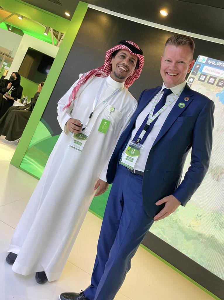 Inspiring days connecting with opportunities for #greeningarabia together with Mawarid and Barari driving the launch of Mawarid Desert Control. 

Huge thanks to Mawarid Group CEO Ayman El Gayar for being on the frontline leading the initiative to make earth green again!