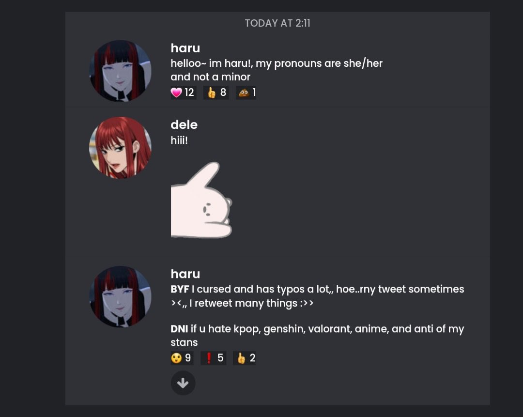 HARUK4SHI's tweet photo. hello @woncollect ! thank u sooo much for making my discord theme carrd ## 

super bilis and affordable carrd services nya < 3 

u can also check my carrd on my bio !! 

[ #madebywon carrd carrd comms commissions ] https://t.co/U97d2FdDjU