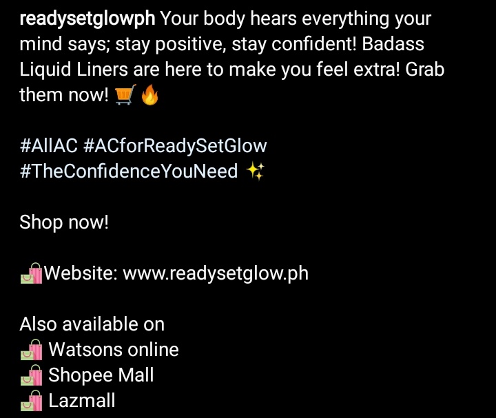 ACBphUpdates's tweet photo. [AC Bonifacio ENDORSEMENT UPDATE]

#ReadySetGlowPH posted a photo in their Instagram account with @BonifacioAc

ACBphUpdates_05312022

#ACBonifacio
#ACforReadySetGlow https://t.co/R7wp6DY2P0