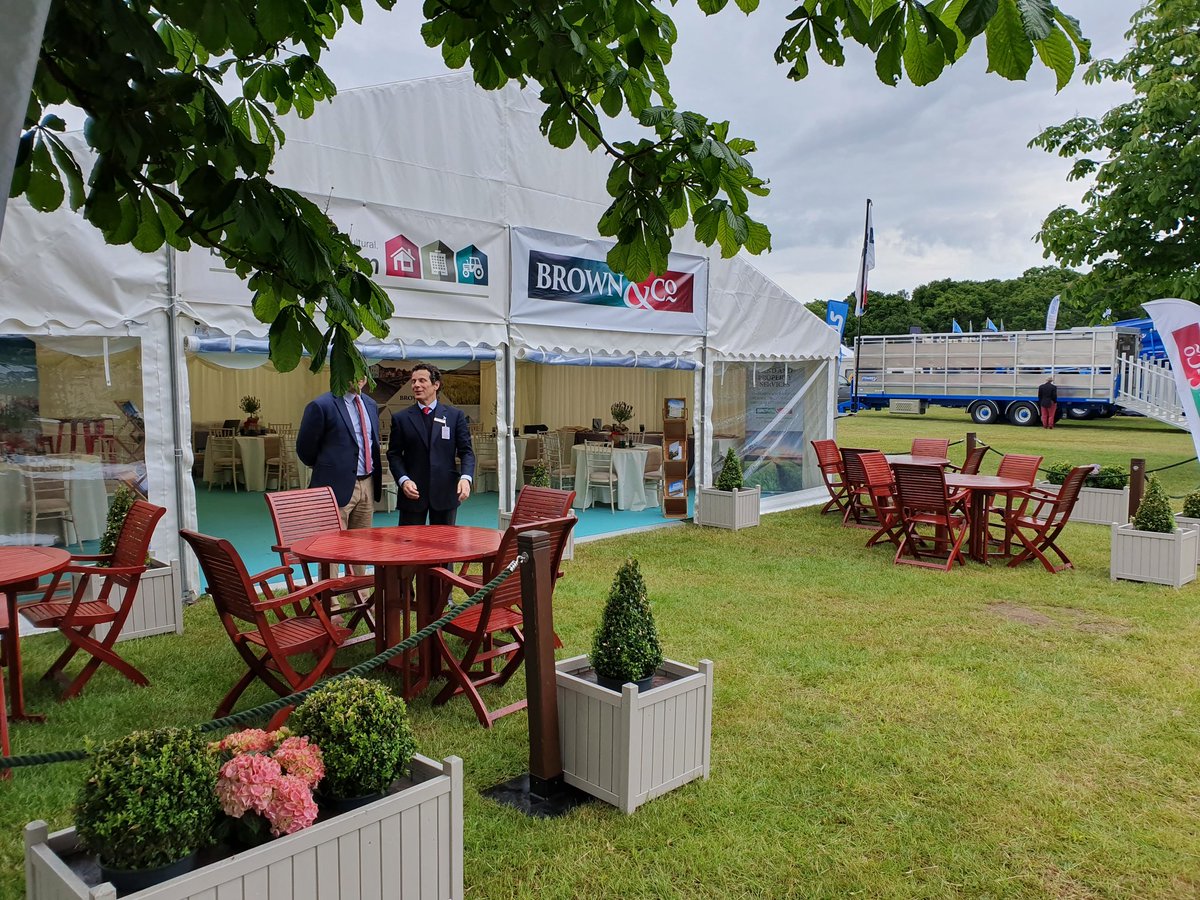 caw_brown's tweet photo. @Brownandcorural @BrownCoLLP  at @SuffolkShow . Hoping weather will hold  but need the rain! Come and see us if you are there today or tomorrow https://t.co/fFMwvxez1C