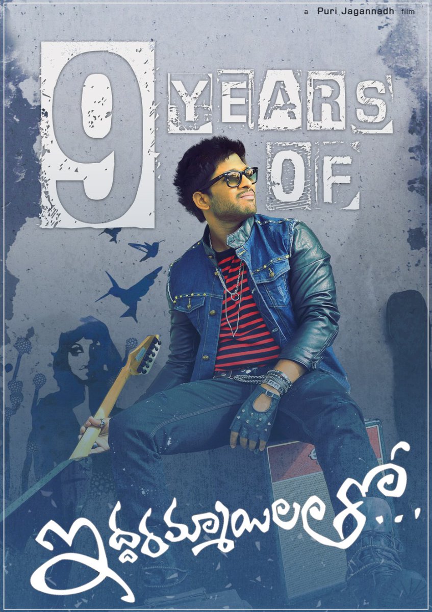 AAisABrand's tweet photo. 9Years for @alluarjun &amp; #purijagannadh's Stylish Entertainer #Iddarammayilatho 🌟

One of the best movie for fans!!! 

AA Trendsetting ...
Style, Dance, Action at it's peak 💥💥
#9YearsOfIddarammayilatho @ganeshbandla https://t.co/955pDVtnve