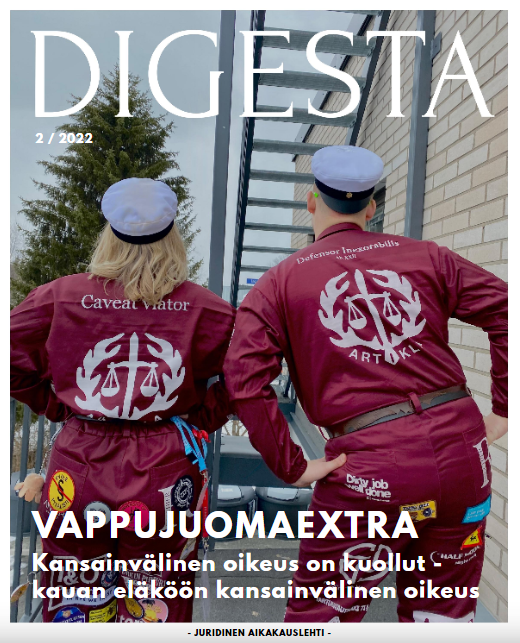 mikkothuttunen's tweet photo. Viimeisimmässä @Artikla Digestassa mm. allekirjoittaneen kolumni kansainvälisestä oikeudesta ja muuta(kin) hauskaa sisältöä. Check it out. #unilapland
https://t.co/PodQZZr653 https://t.co/HeLVNSAAW4