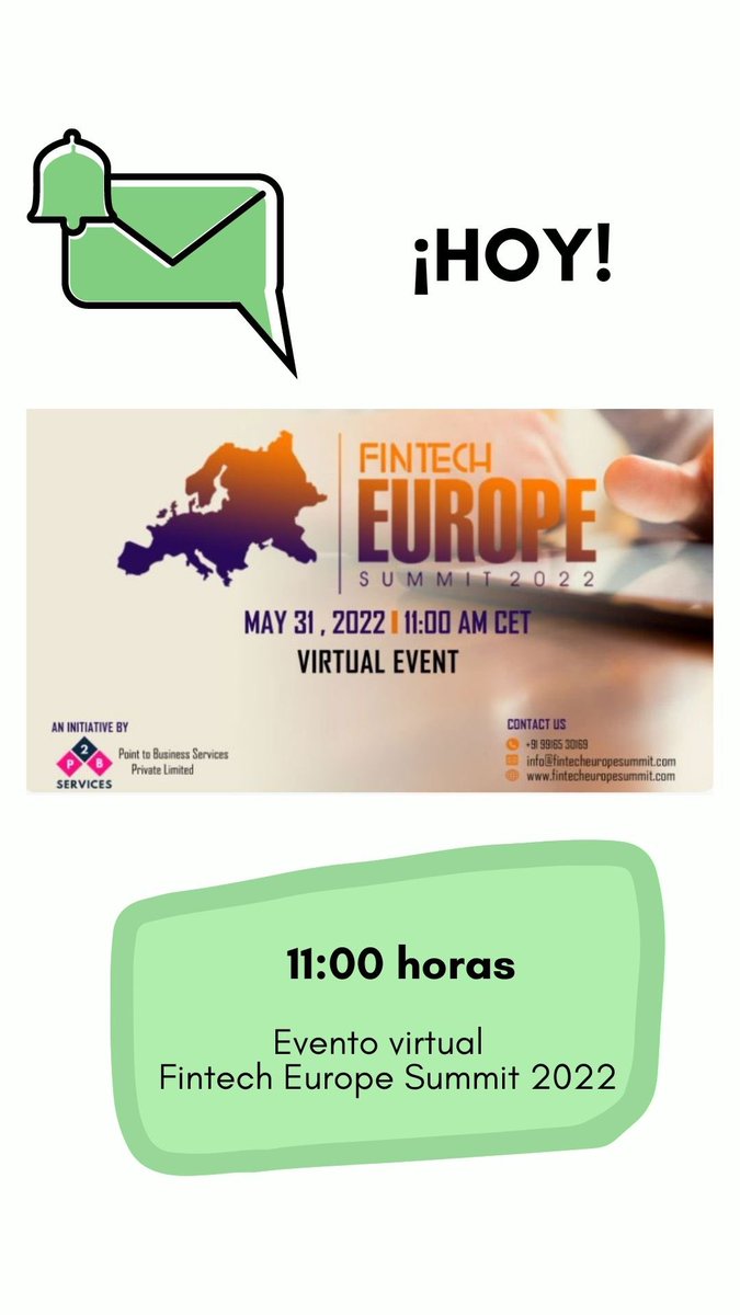 spanishstartup_'s tweet photo. ¡En breves empieza el evento virtual!
𝐅𝐈𝐍𝐓𝐄𝐂𝐇 𝐄𝐔𝐑𝐎𝐏𝐄 𝐒𝐔𝐌𝐌𝐈𝐓 𝟐𝟎𝟐𝟐
¿No te has registrado aún? Puedes hacerlo en el siguiente enlace
👉 https://t.co/nVJjvGGfj6
#GoFintech🙌🏻 https://t.co/wugV37GQSt