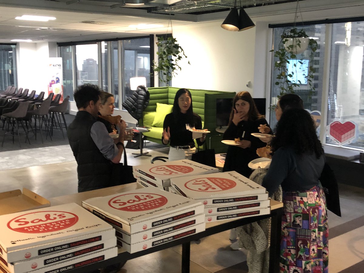 EdroloHQ's tweet photo. Kicking off our first PL session post Covid! Super excited to be with VCE Psychology teachers for the evening eating pizza 🍕#PLPizza https://t.co/FGgMYHHaUh