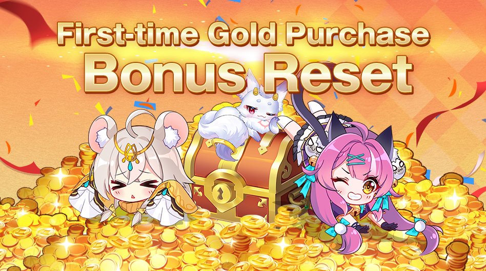 Attackontime_sh's tweet photo. #AttackonTime  

【First-time Gold Purchase Bonus Reset Notice】

[Attack on Time] will be resetting the first-time purchase bonus for Gold again at 00:00 on June 1! https://t.co/9ZvYe9zKjv