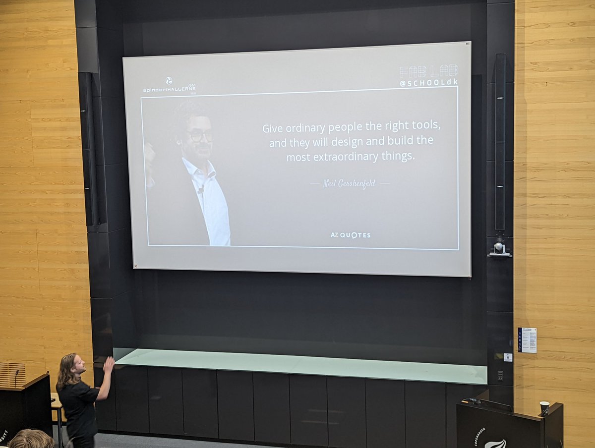 Standing on the shoulders of giants #FabMake2022 #FabLearn #Fablearn2022 #Fabmake #MakeEd 
by Peter Dahl <a href="/spinderihal/">Spinderihallerne</a> #Spinderihallerne #FabLab