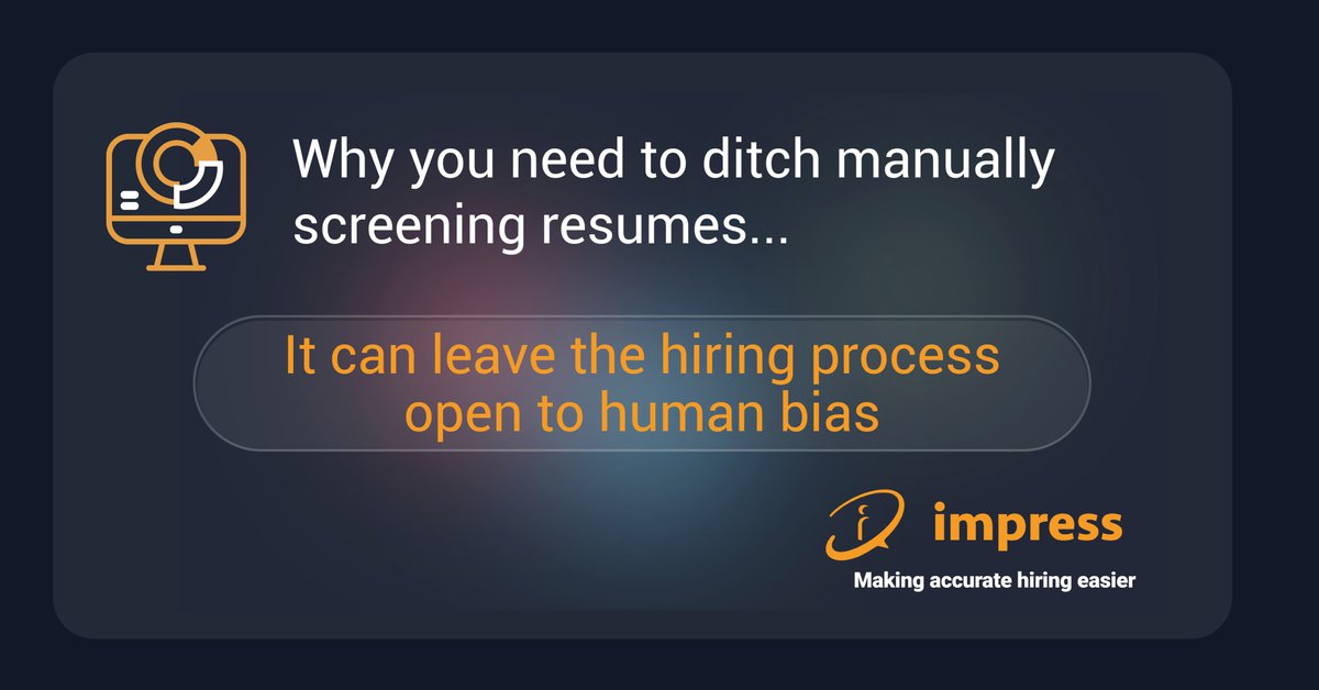 impress.ai - Making Accurate Hiring Easier tweet media