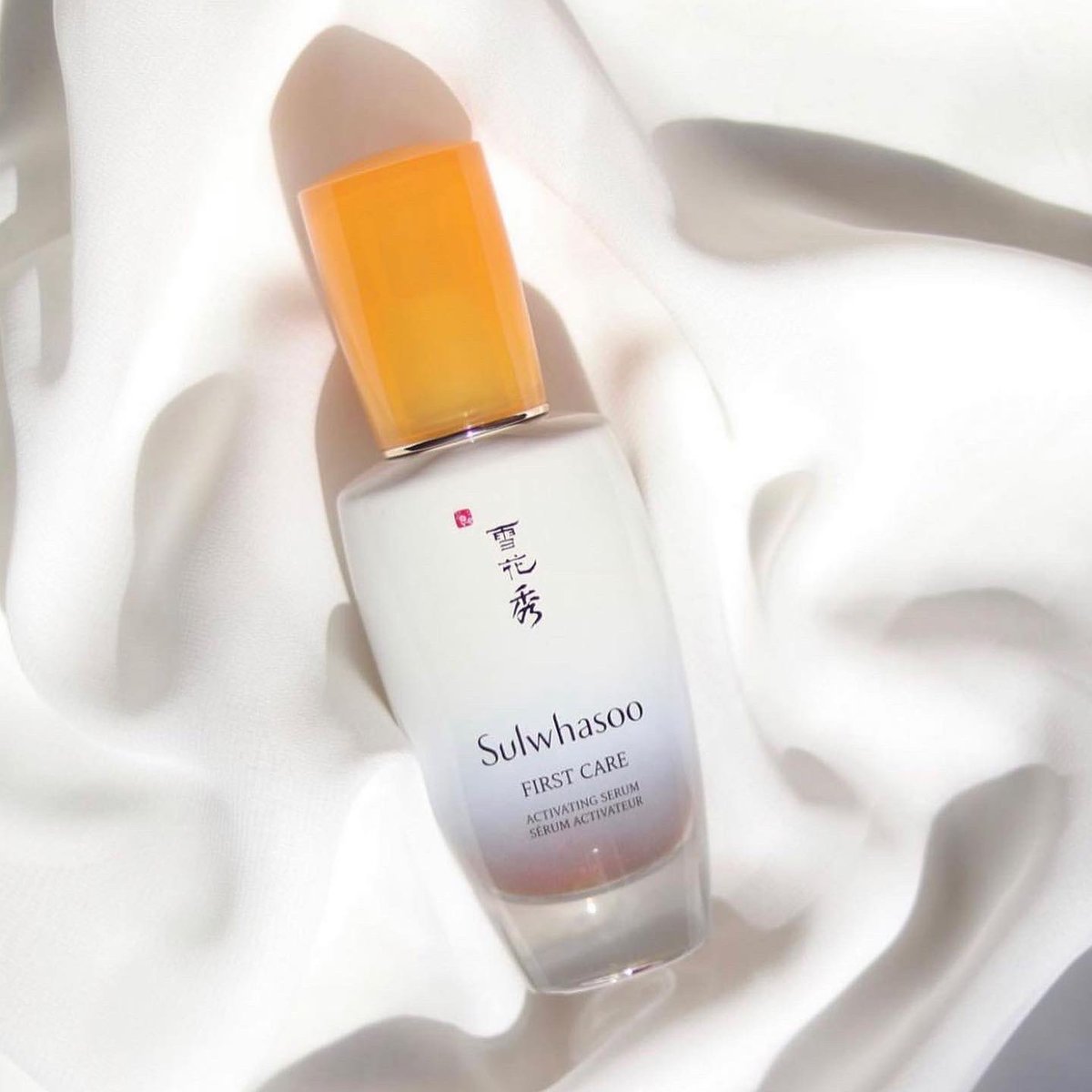 anyongstore's tweet photo. — #อันยองพร้อมส่ง 
sulwhasoo first care activating serum🌻✨
เจอสูตรใหม่ไปนี่ฟินคูณสอง หอมกลิ่นโสมมากกก เนื้อเซรั่มซึมไว สบายผิวมากค่า ทาแล้วหน้าเด้งรู้สึกได้ถึงความกระชับในทันที ใช้ทาหลังขั้นตอนโทนเนอร์ ที่สำคัญคือช่วยให้ผิวหน้าแข็งแรงมากก

ราคา : 790฿ 30ml 

#sulwhasoothailand https://t.co/tWEwH5YrZt