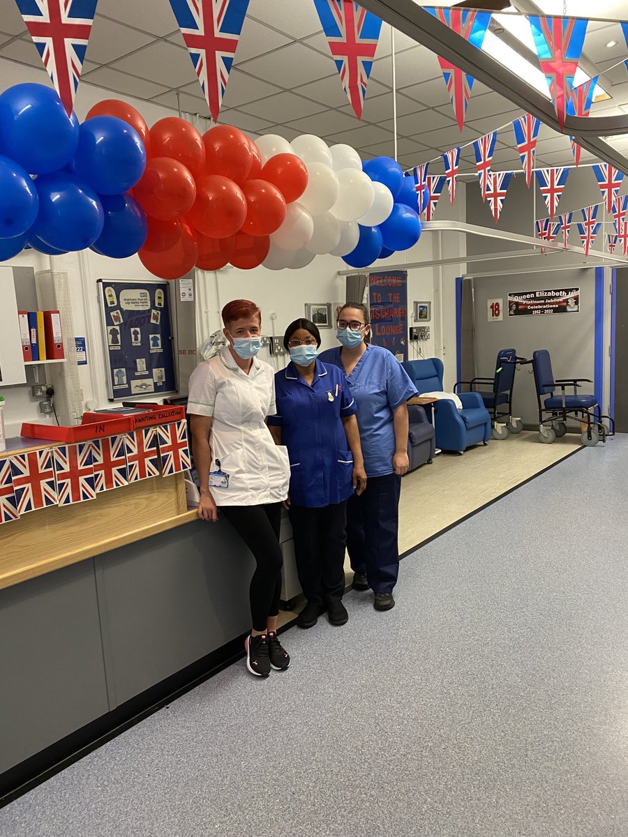 Lynn Atherton (@itslynn14) on Twitter photo Our wonderful Discharge Lounge ready to celebrate the Jubilee, committed to ensuring our WWL patients are discharged safely to celebrate with their loved ones. Great team you do an amazing job β¦<a href="/r_mccarren/">Rebecca McCarren</a>β© β¦<a href="/Kim_Whiteside/">Kim Whiteside</a>β© β¦<a href="/RabinaTindale/">Rabina Tindale</a>β© β¦<a href="/WWLNHS/">WWL NHS</a>β© Our wonderful Discharge Lounge ready to celebrate the Jubilee, committed to ensuring our WWL patients are discharged safely to celebrate with their loved ones. Great team you do an amazing job β¦<a href="/r_mccarren/">Rebecca McCarren</a>β© β¦<a href="/Kim_Whiteside/">Kim Whiteside</a>β© β¦<a href="/RabinaTindale/">Rabina Tindale</a>β© β¦<a href="/WWLNHS/">WWL NHS</a>β©
