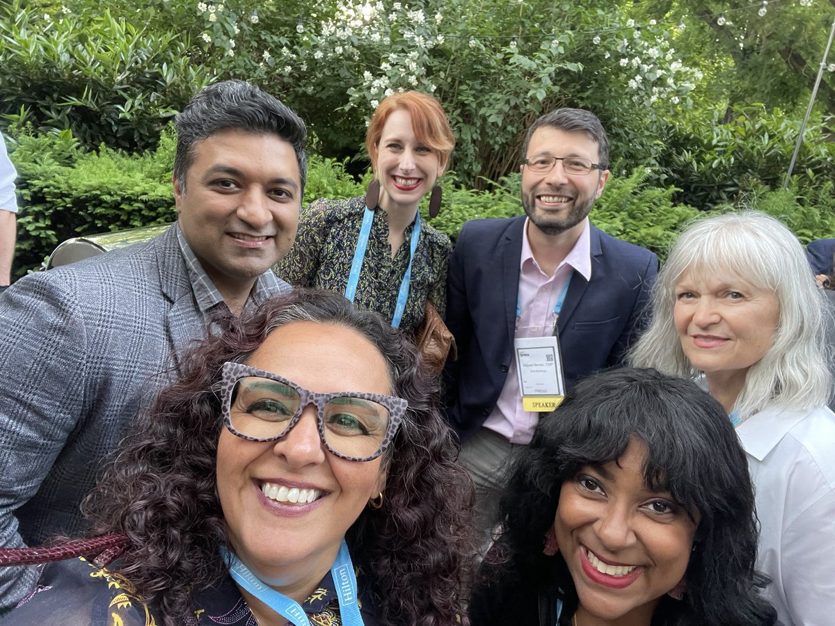 DahliaElGazzar's tweet photo. So happy to be reunited again with all the amazing #eventprofs!

I'm also excited to meet and hug those that I only met online in the last 2 years.

Cheers #IMEX22 for creating yet another epic #imexexperience!
 https://t.co/IeIEuevypt https://t.co/pu03dvyfoj
