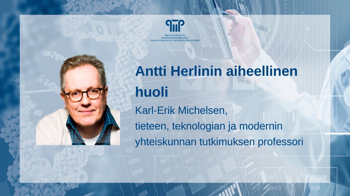 ”Suomi on korkean koulutustason maa ja on hämmentävää, että tekniikan alalla naisten tarjoama osaamisresurssi on jäänyt käyttämättä”, professori Karl-Erik Michelsen kirjoittaa Professoriblogissa. #teknologia #osaaminen #koulutus
Lue lisää blogi.professoriliitto.fi/karl-erik-mich…