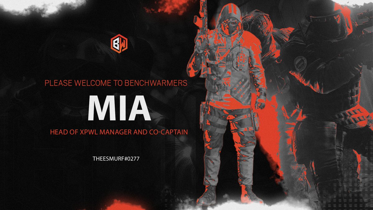 We would like to give an official warm welcome to <a href="/TheeSmxrf/">Mia</a>  joining us for another season of XPWL as our Head Admin for XPWL co-captain and Manager