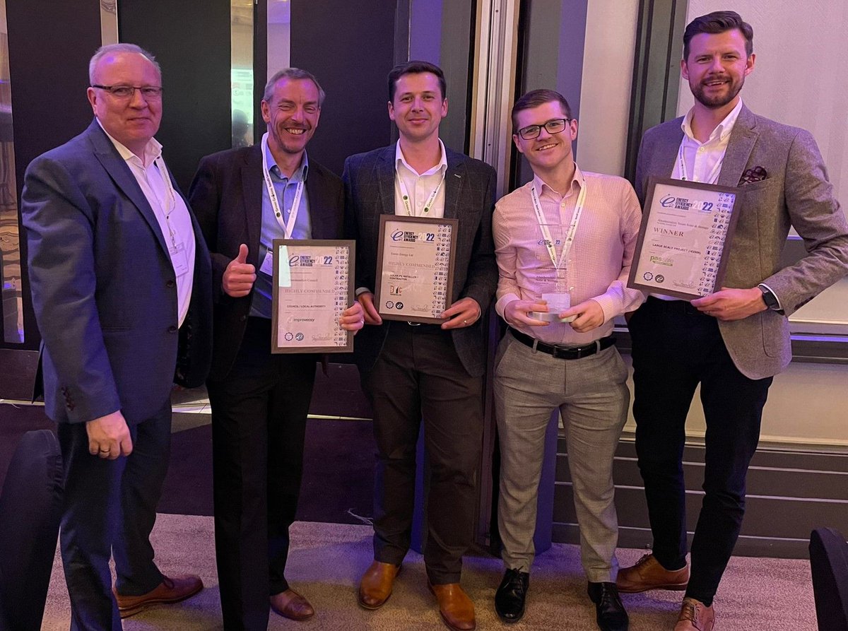 Emtec_Group's tweet image. Congratulations to our colleagues at Emtec Energy who celebrated winning the Large Solar Project of the Year and were highly commended for Solar PV Installer at the recent National Energy Efficiency Awards.

emtecgroup.co.uk/news-article/n…

#yourpartnerofchoice #energyawards #solar