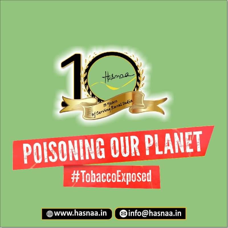 HasnaaNGO's tweet photo. Say 'No to Tobacco', 'Yes to Life'.
Save your life,  save the environment. 

#WorldNoTobaccoDay2022 
#cancermukti https://t.co/61wk3vlFaN