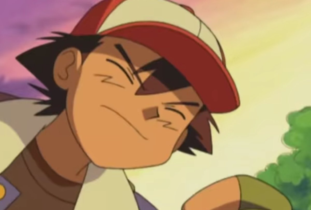 Grace_Pokefan1's tweet photo. @kazuakishimaza1 @Mistyxpokeship I didn't read the whole argument but I think you're saying that Ash wasn't sad that Misty had to leave

Then I wanna remind you that these pictures ARE ALSO FROM THE SAME EPISODE https://t.co/Lvba1AUTON