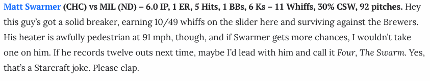 timmberr's tweet image. .@PitcherList making @lordsturm473 jokes