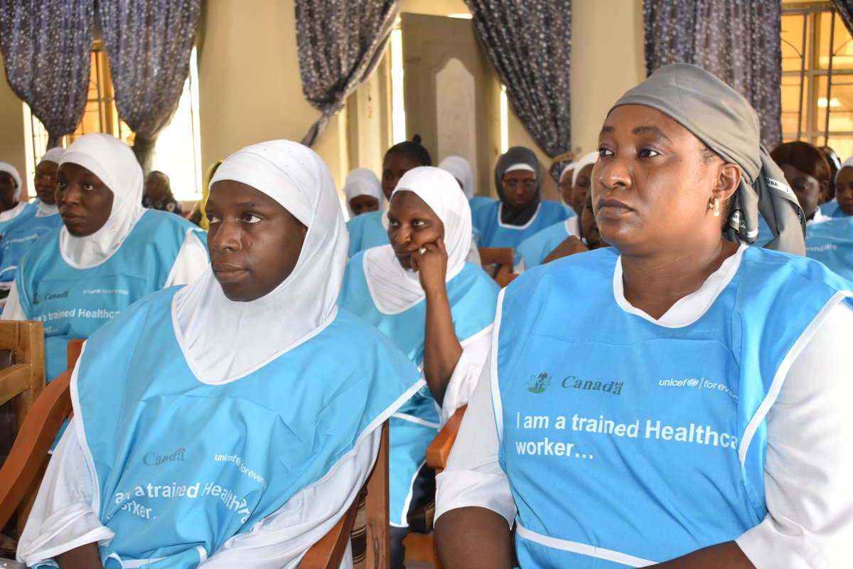 UNICEF_Nigeria's tweet photo. Did you know that addressing gender inequities can help women and children achieve better health outcomes?
With support from @GAC_Corporate, UNICEF and #BSPHCDA have begun training 646 healthcare workers in Bauchi on how to deliver gender-responsive services to women & children. https://t.co/HG4EQk4Xkz