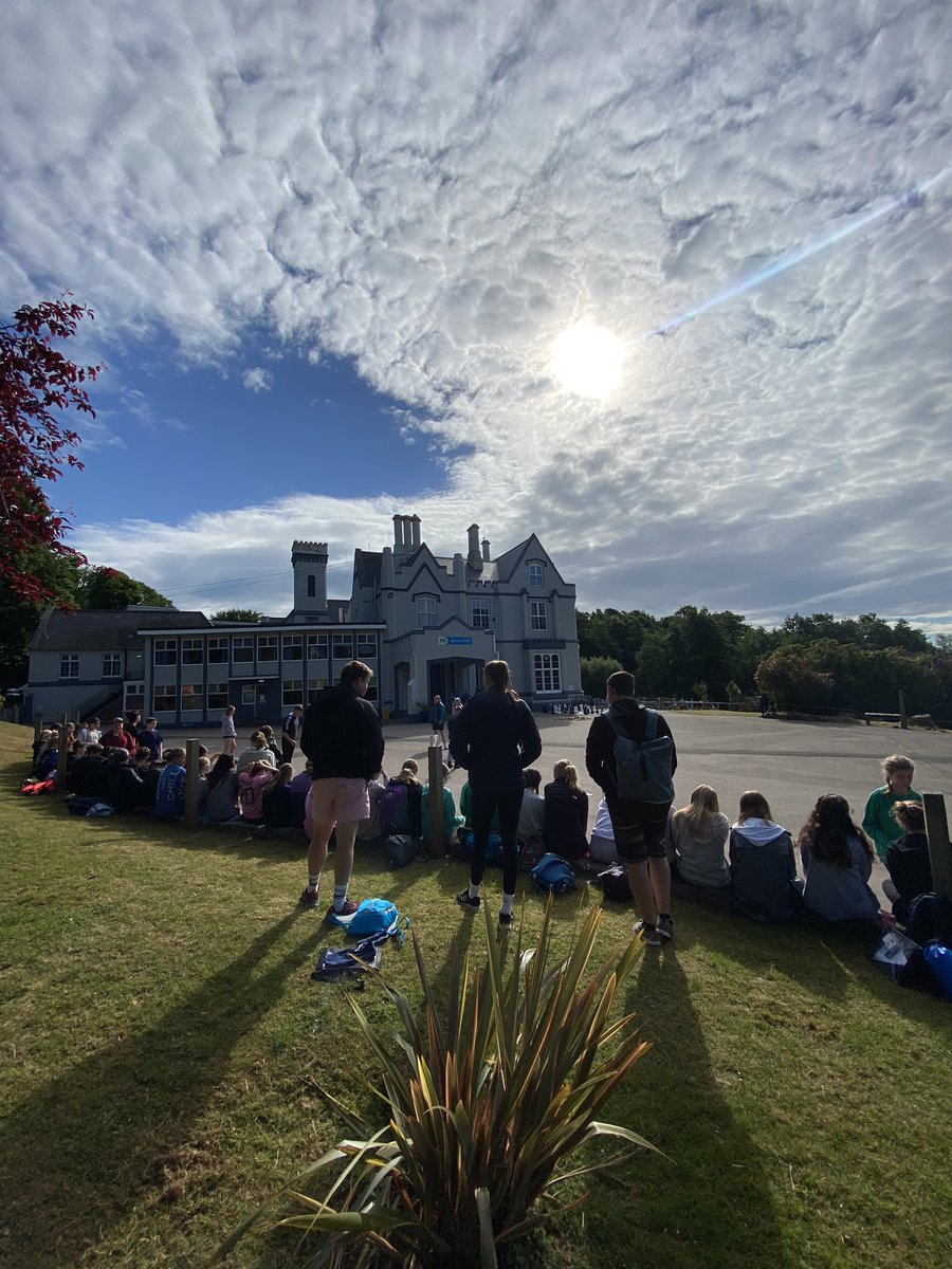 A morning activity to get the students ready! #stomp #pgl