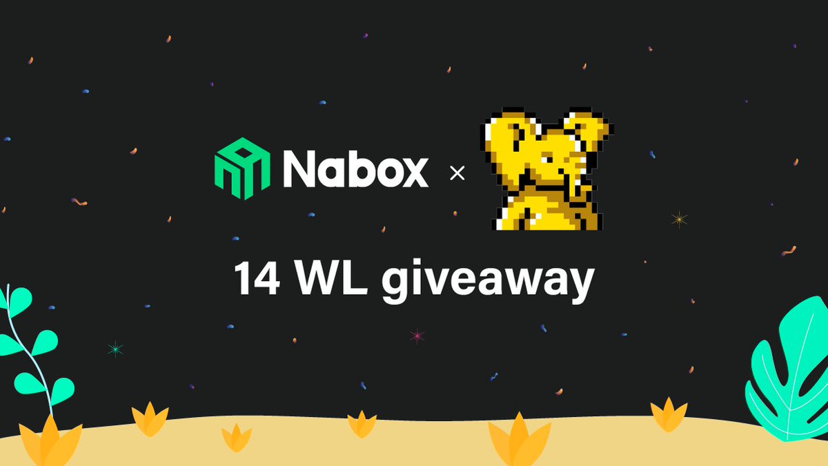 naboxwallet's tweet photo. 🥳Nabox x #Elefrens 
14 whitelist #Giveaway 

1⃣️Follow @naboxwallet &amp; @elefrens 
2⃣️RT &amp; ❤️&amp; tag 3 friends

Winners draw in 48 hours

👉Install: https://t.co/pFJBslLt93 https://t.co/vLCjOD2Pvt