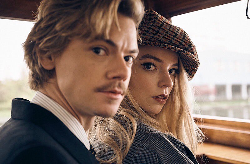 Netflix Queue  Anya Taylor-Joy and Thomas Brodie-Sangster