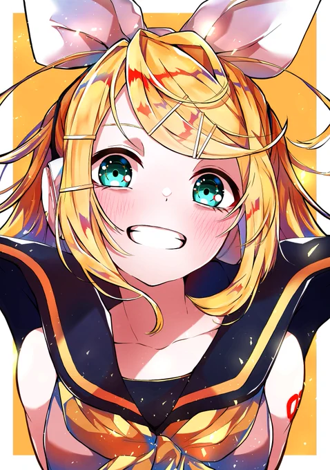 鏡音リン
#VOCALOID  #ボカロ  #鏡音リン 