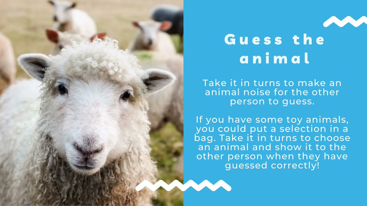 Learn_Parents's tweet image. Try today's #EnglishWithParents activity to explore different sounds with your child 🐏