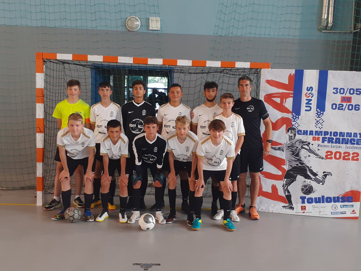 C'est parti pour le championnat de France de futsal à Toulouse, bonne chance aux élèves de la section sportive du <a href="/ClgGace61/">Clg J. Moulin Gacé</a> ! #Futsal #FranceUNSS <a href="/dsden61/">DSDEN61</a> <a href="/ac_normandie/">Académie de Normandie</a> <a href="/LFNofficiel/">Ligue F⭐⭐t Normandie 🤙</a> <a href="/UNSSOrne/">UNSS Orne</a> <a href="/ornedepartement/">Département de l'Orne</a>