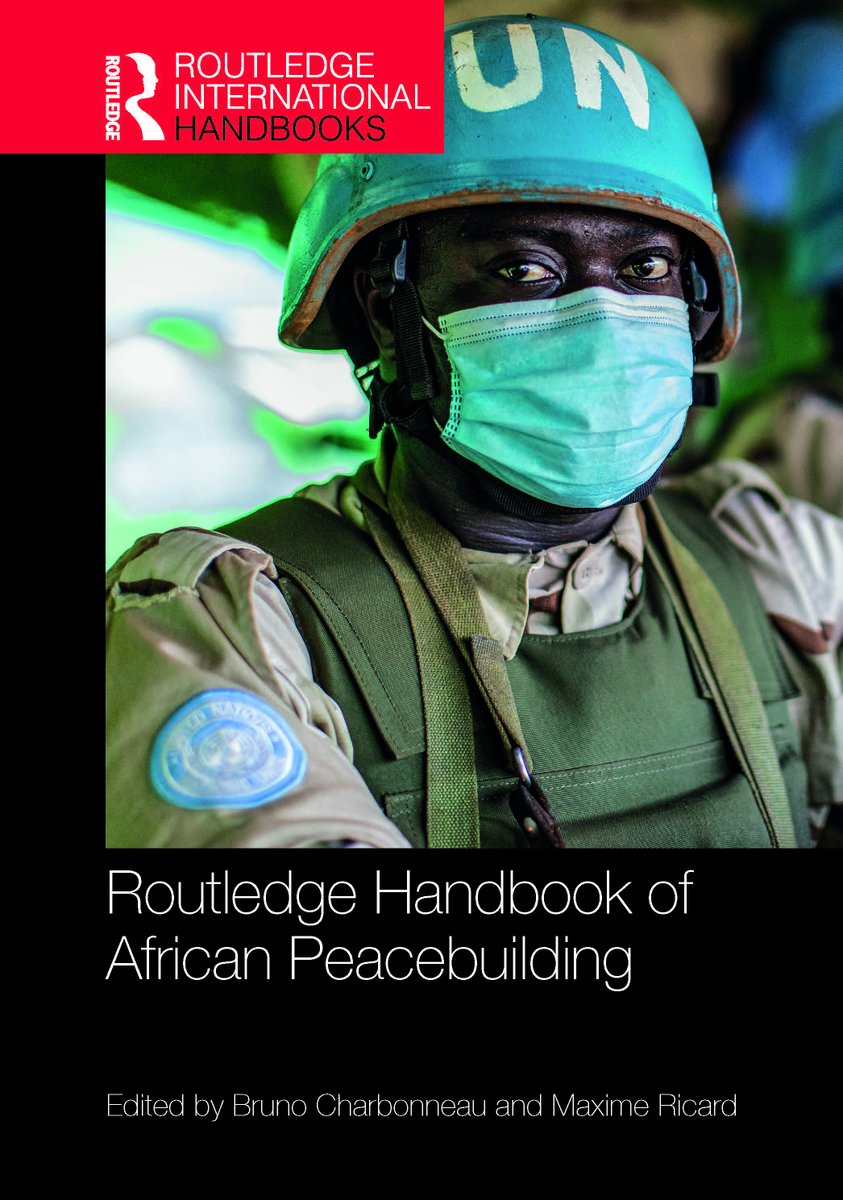 Very proud of the release today of this awesome project, with special thanks to <a href="/charbonneau_b/">Bruno Charbonneau</a>, and to all the contributors from all around the world @routleddgebooks <a href="/IRSEM1/">IRSEM</a> <a href="/RDandurand/">ChaireRaoulDandurand</a> <a href="/CFrancopaix/">Centre FrancoPaix</a> 

routledge.com/Routledge-Hand…

Discount code: ASM04 or FLA22

⬇️ 1/7