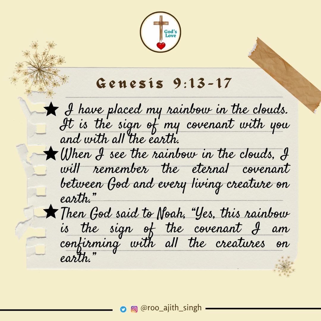 roo_ajith_singh's tweet image. God confirms his covenant ✝️💟🇬🇧