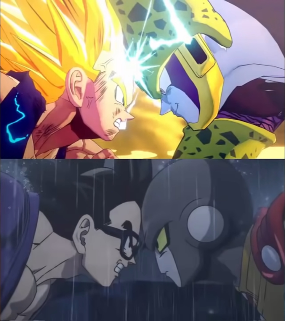 Mal1gno's tweet photo. Buenos días #saiyans, empezamos el día con #dragonballsupersuperhero y #songohan, simple casualidad los 2 frames tanto de Z como de la película? Qué opináis? Volverá entonces Cell? Yo por mi parte espero que no....
#dragonball #dragonballz #dragonballsuper #gohanvscell https://t.co/5xUjcNxV5R