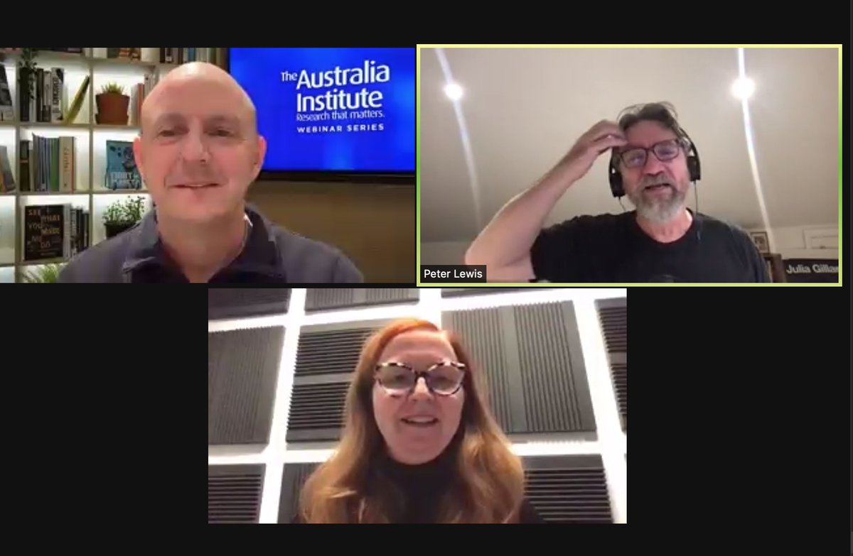 TheAusInstitute's tweet image. "In reality this is the end of the Howard era"

@PeterLewisEMC on #PollPosition

With @RDNS_TAI and @murpharoo 

Join the live webinar here:
australiainstitute.org.au/event/poll-pos…