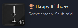 oceanknows's tweet photo. @NightdiveStudio Thief (2014). I don't like the game, but the achievment is so sweet. All you need is just turn off 16 candles, which means 16 years from Thief (1998) https://t.co/Xqfn4VqFGo