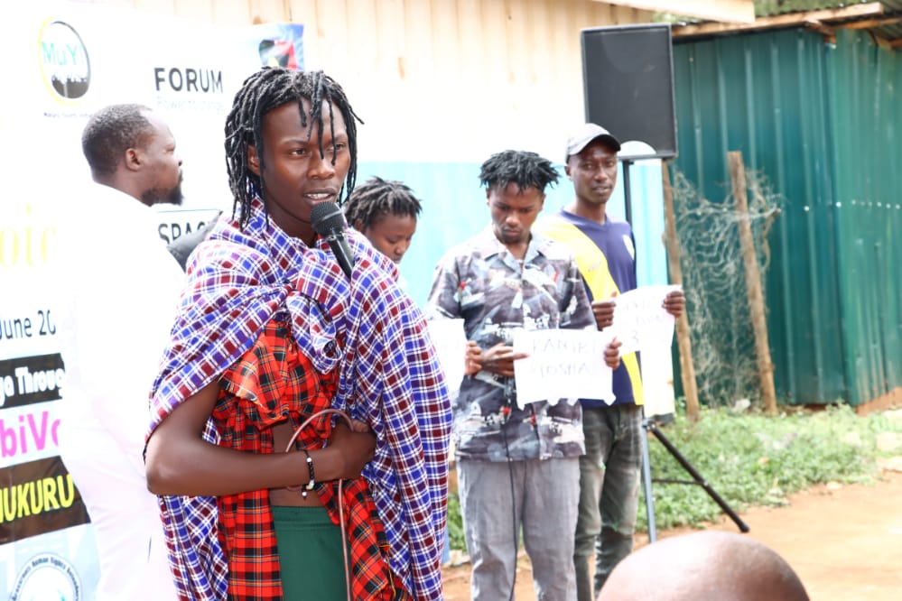 "We will not relent, we will not give up our quest to fight for a better nation using our vote 🗳."
#NairobiVoices