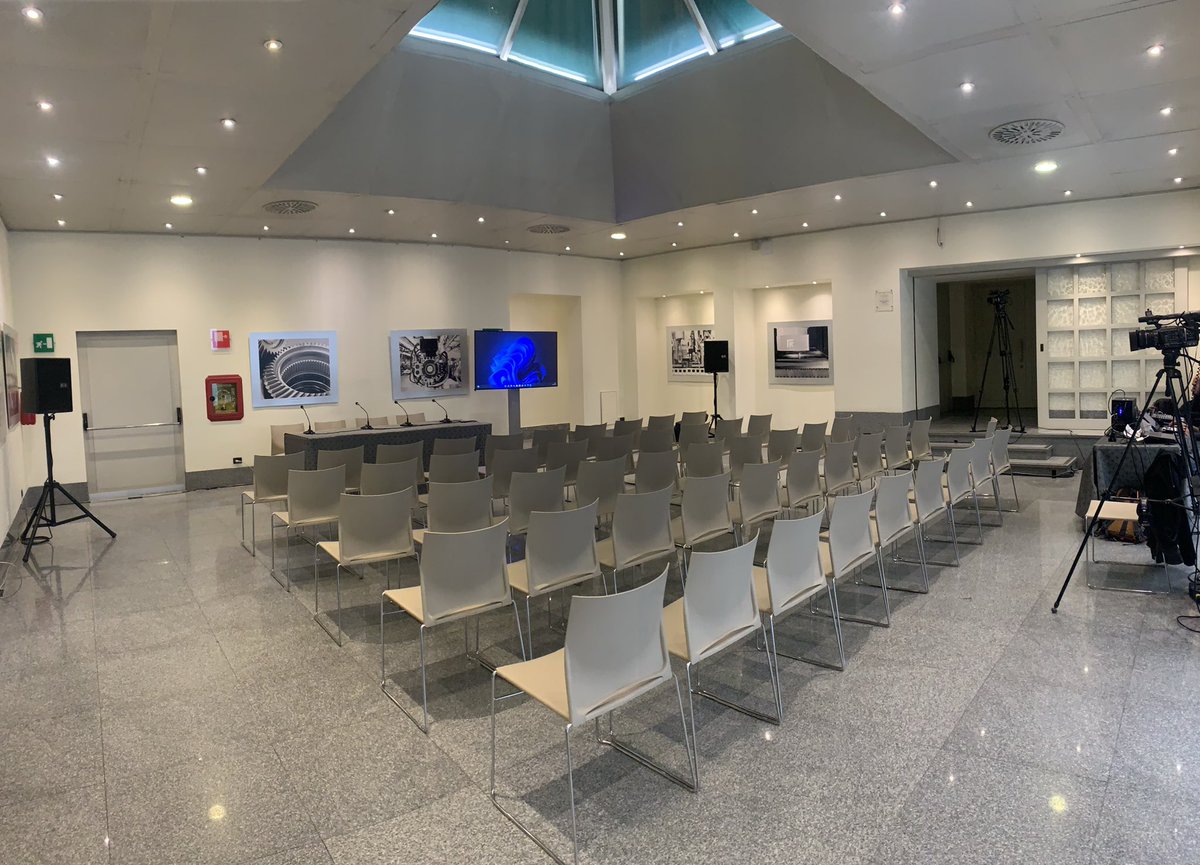Sono in corso le prove in #salapiramide per la conferenza stampa di presentazione dei XXXVII Giochi Nazionali Estivi <a href="/SOItalia/">Special Olympics Ita</a>, organizzata per oggi alle 11.30 dall’<a href="/UITORINO/">Unione Industriali Torino</a> 
È possibile seguire la conferenza in streaming al link lnkd.in/eYTQEtGM
#ccuisocial #uisocial