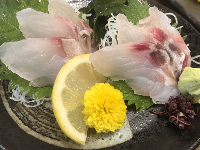 高円寺魚の四文屋にてハマダイのお造り
https://t.co/dc2d9xEzW9
ここによると高級魚らしいんじゃけどなんでそんなのが四文屋にあるの…?ってぐらいに高円寺魚の四文屋は特異点感ある。ここが近所にあると言う幸福を存分に味わいたい。 