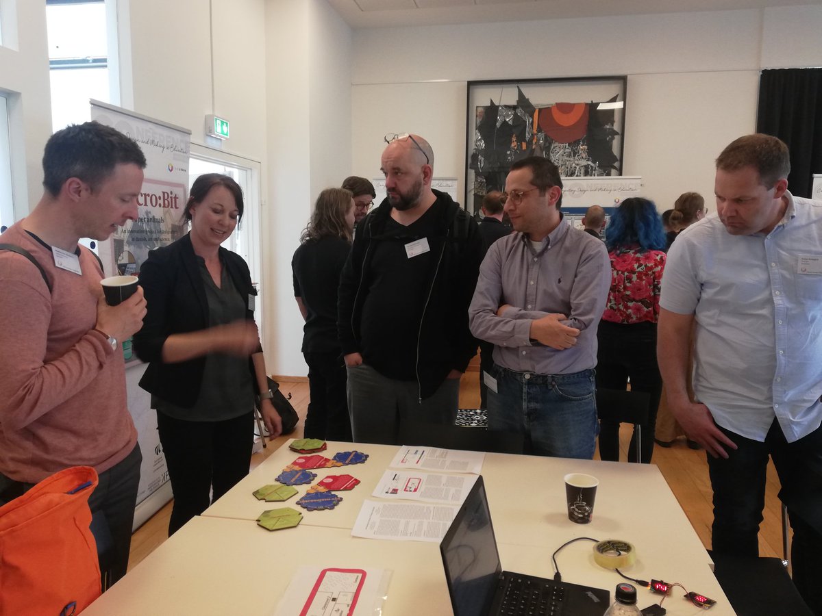 aimseroo's tweet image. Great to be visiting Copenhagen for #FabMake2022 &amp;amp; getting the chance to share some exciting #microbit projects from the #doyourbit challenge #SDGs @TheWorldsLesson @microbit_edu