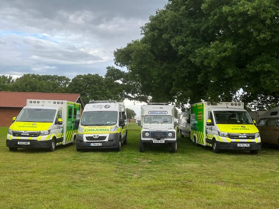 A selection of vehicles lined up and ready to go at Suffolk Show this week #notabadlineup