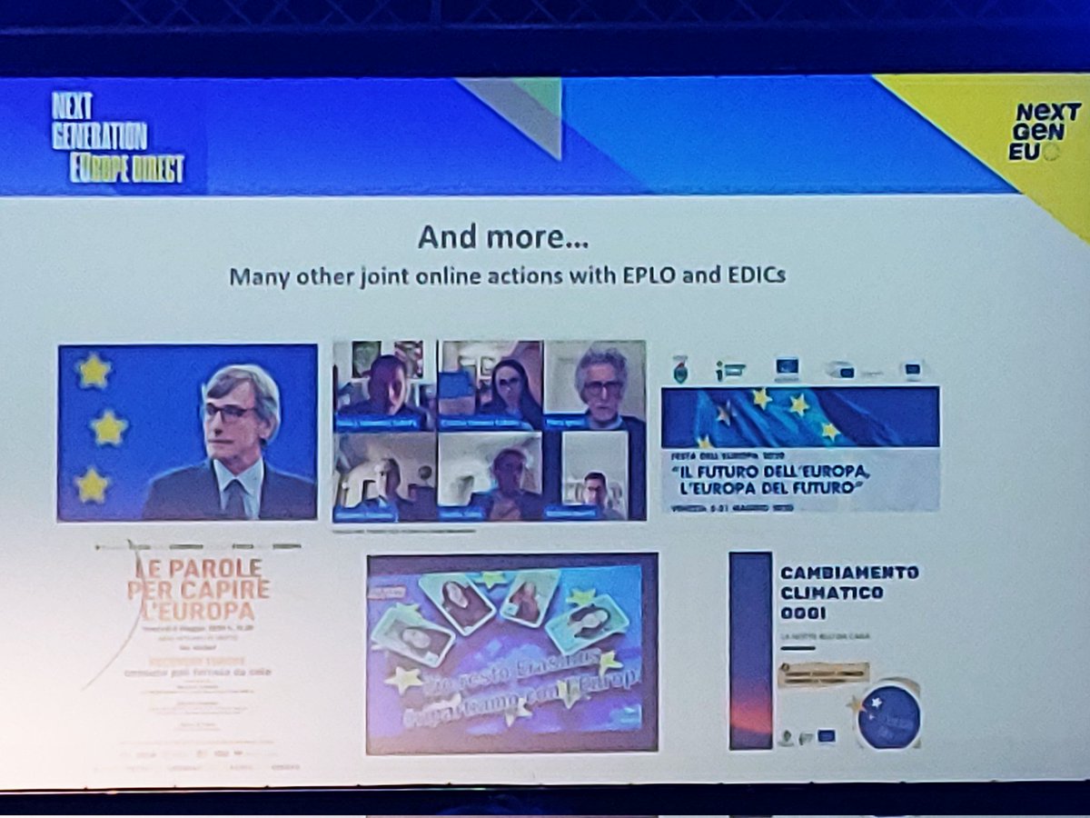 A journey through covid crisis in #Italy. From the first outbreak and  propaganda against EU to a new narrative of what EU was doing to support citizens and countries. 
Lessons learned: proximity, learning attitude, speed, empathy, partnership.
<a href="/MassimoGaudina/">Massimo Gaudina</a>
#EuropeDirectGM2022